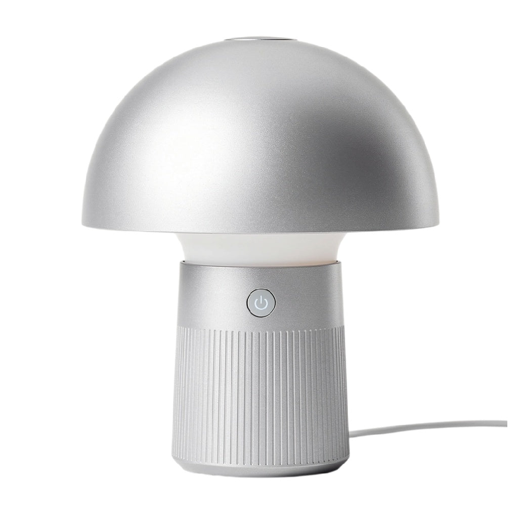 **Lampe de table moderne en aluminium avec éclairage LED intégré**